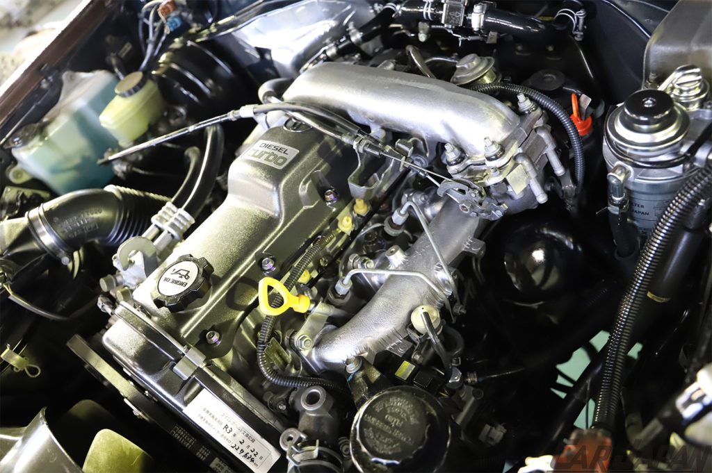 78プラド 1KZ-TE　再生へのアプローチ Fine Specリビルトベアエンジン